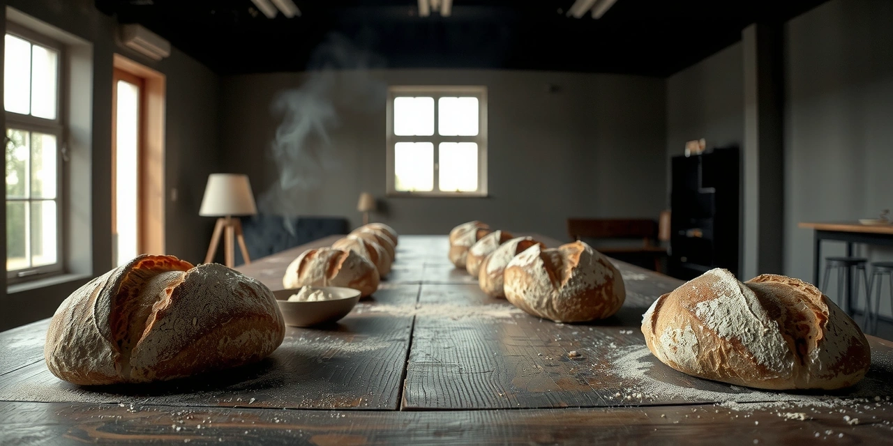 Bakning på matkonstskolan