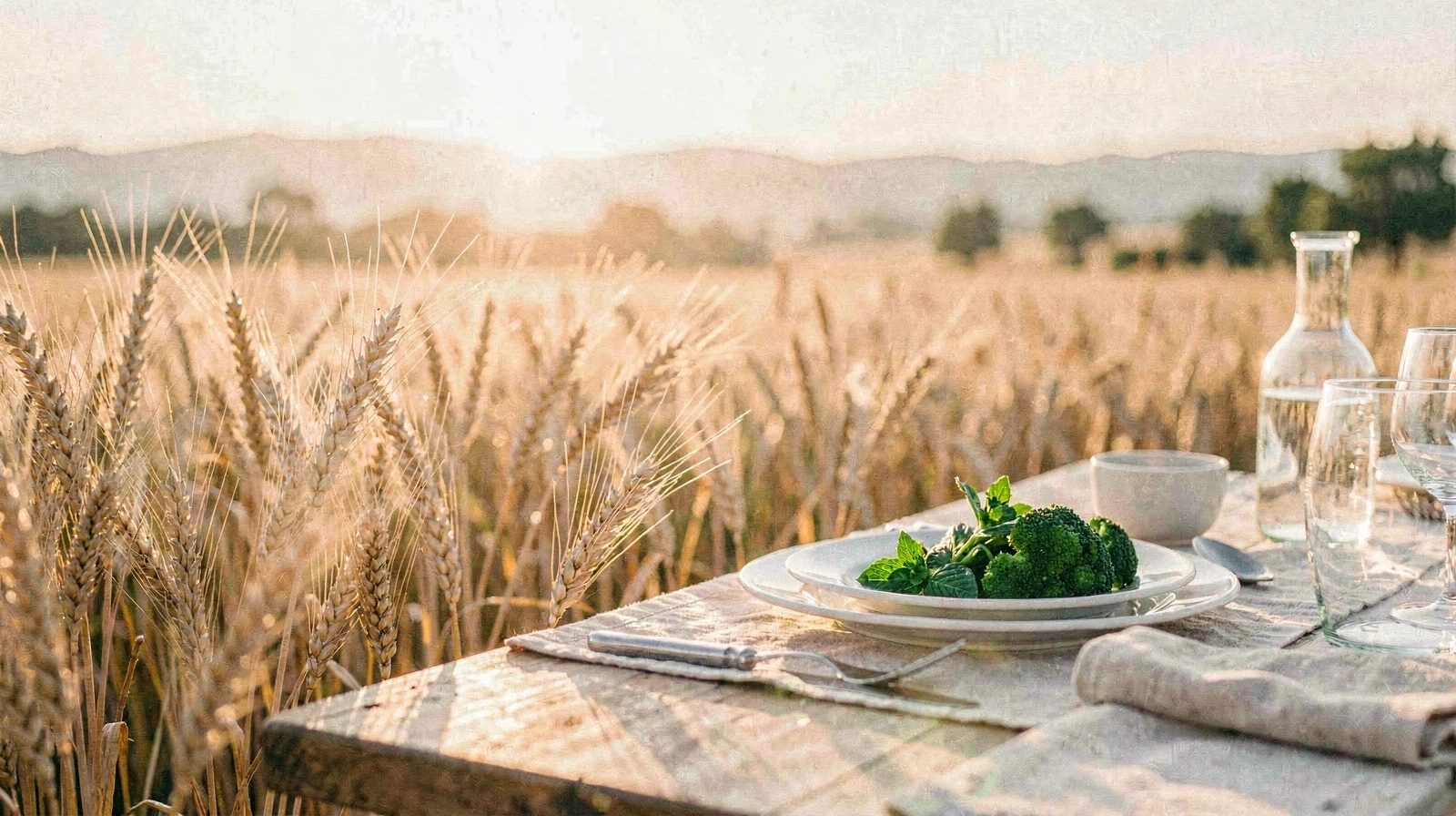 Paisaje de cultivo sostenible